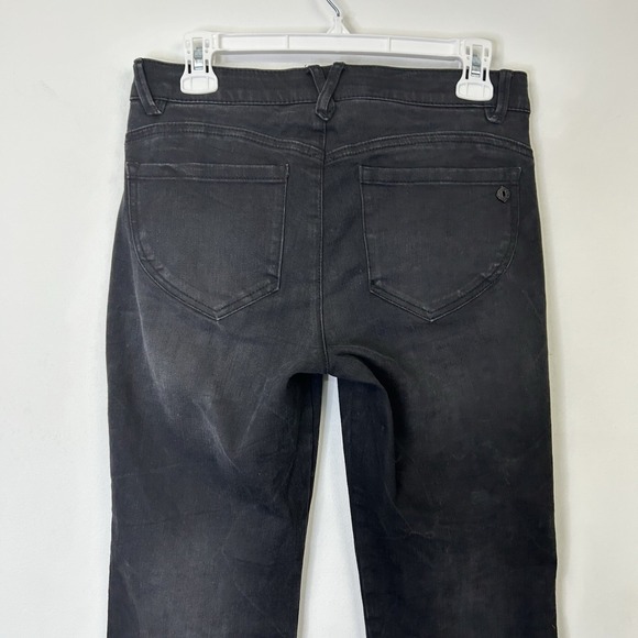 Democracy Ab Technology Kick Flare Jeans Women's Size 4 Black - Picture 10 of 11